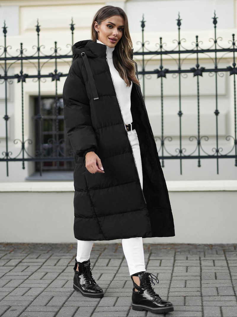 Damen Jacke Schwarz OZONEE JS/5M3163/392Z