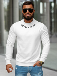 Herren Sweatshirt Weiß OZONEE O/P2027Z