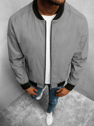 Herren Bomberjacke Grau OZONEE N/7112/7