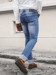 Herren Jeanshose Blau OZONEE NB/MP0126B