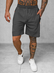 Sportshorts für Herren Anthrazit OZONEE JS/12K1801/5