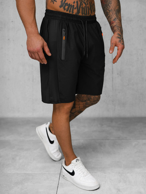 Sportshorts für Herren Schwarz OZONEE JS/12K1803/3