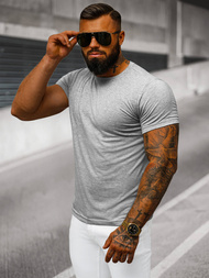 Herren T-shirt Grau OZONEE JS/712005Z 