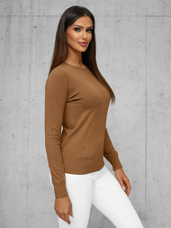 Damen Pullover Camel OZONEE JS/8005/7