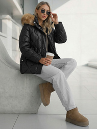 Damen Jacke Schwarz OZONEE O/5M3226/392Z