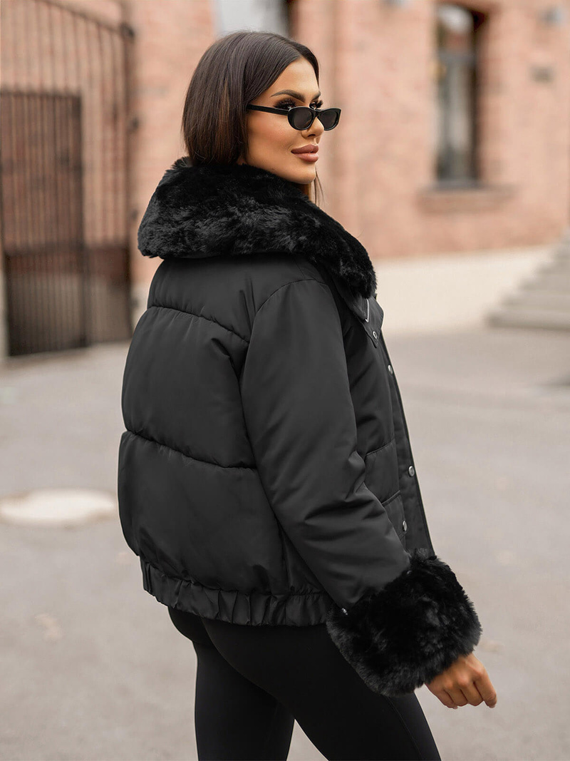 Damen Jacke Schwarz OZONEE O/H833