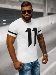 Herren T-shirt Weiß OZONEE O/8T1262/1