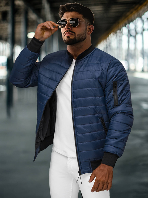 Herren Jacke Dunkelblau OZONEE JS/MY02Z