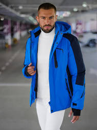 Herren Winterjacke Blau OZONEE JS/91M9905/184