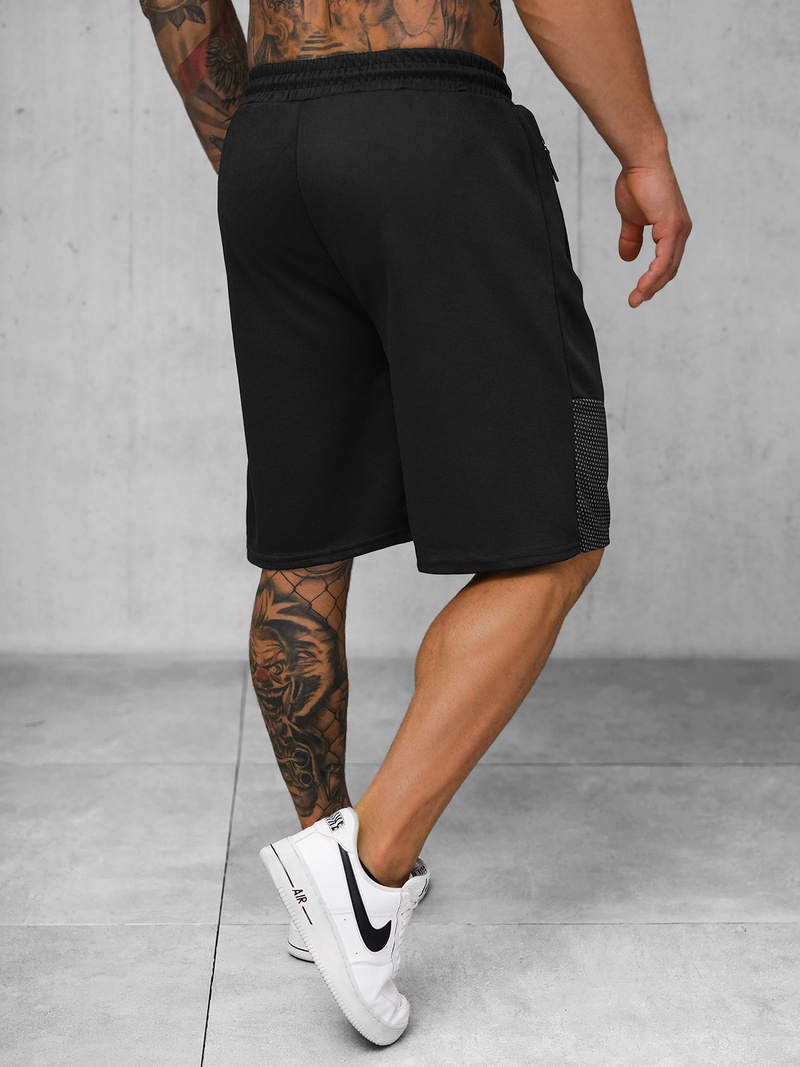 Herren Sportshorts Schwarz OZONEE JS/15K1827/3