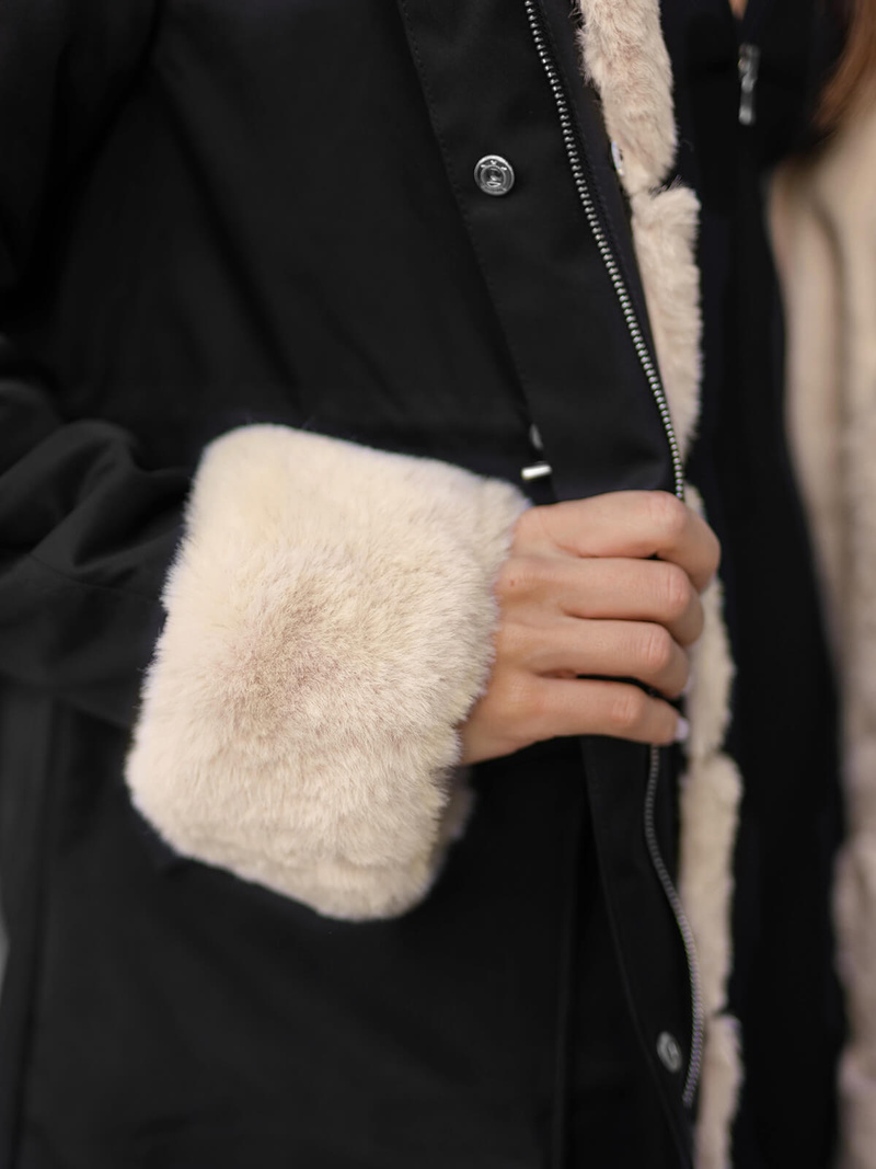 Damen Jacke Schwarz OZONEE JS/M763/392Z