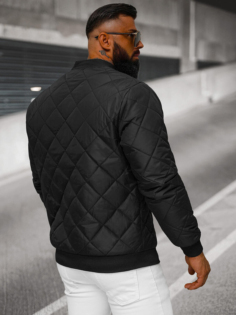 Herren Jacke Schwarz OZONEE JS/MY01Z