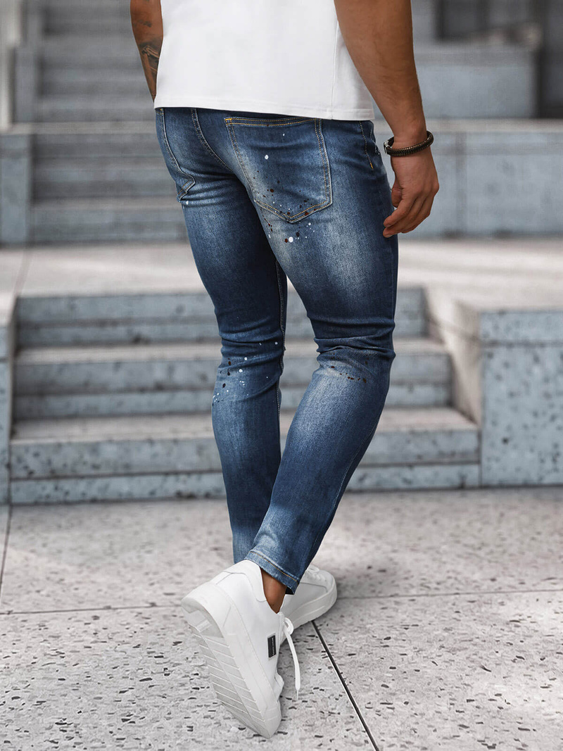 Herren Jeanshose Dunkelblau OZONEE NB/MP0170BS