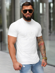 Herren T-shirt Weiß OZONEE NB/MT3019/02