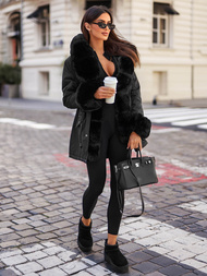 Damen Jacke Schwarz OZONEE JS/16M9062/392Z