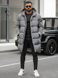 Herren Winterjacke Grau OZONEE O/M799Z