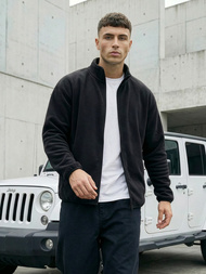 Herren Sweatshirt Schwarz OZONEE JS/HH016/3