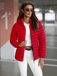 Damen Jacke Rot OZONEE JS/16M9101/270Z