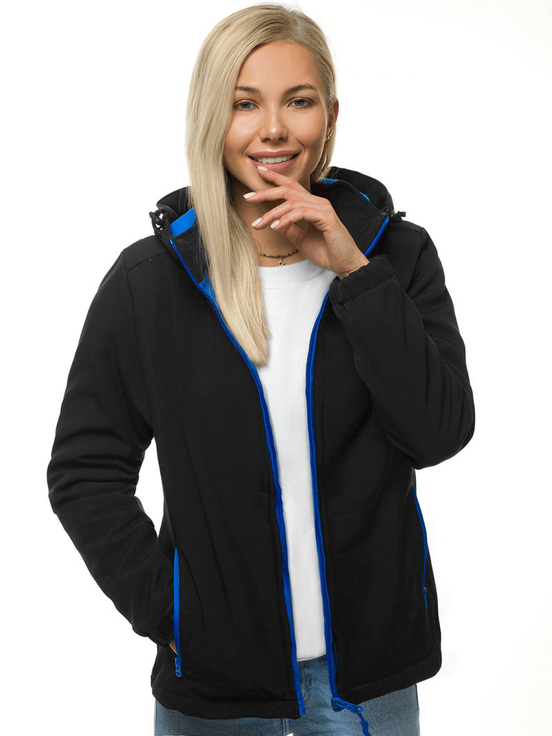 Damenjacke Softshell Dunkelblau OZONEE JS/HH018/1/9