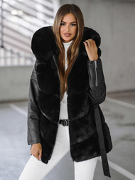 Damen Jacke Schwarz OZONEE JS/11Z8090Z