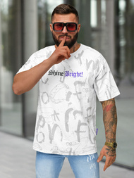 Herren T-shirt Weiß OZONEE O/YN2/621