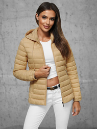 Damen Jacke Beige OZONEE JS/16M9101/254