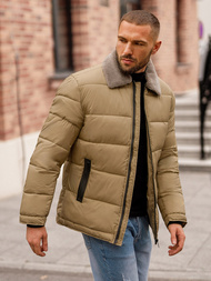 Herren Jacke Beige OZONEE JS/31M5010Z