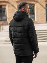 Herren Winterjacke Schwarz OZONEE JS/57M7503/392Z