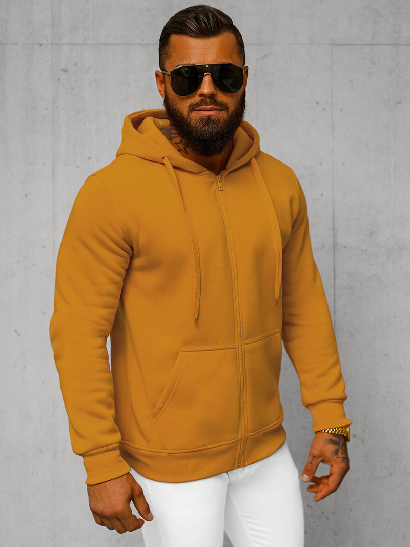 Herren Kapuzenpullover Camel OZONEE JS/2008Z