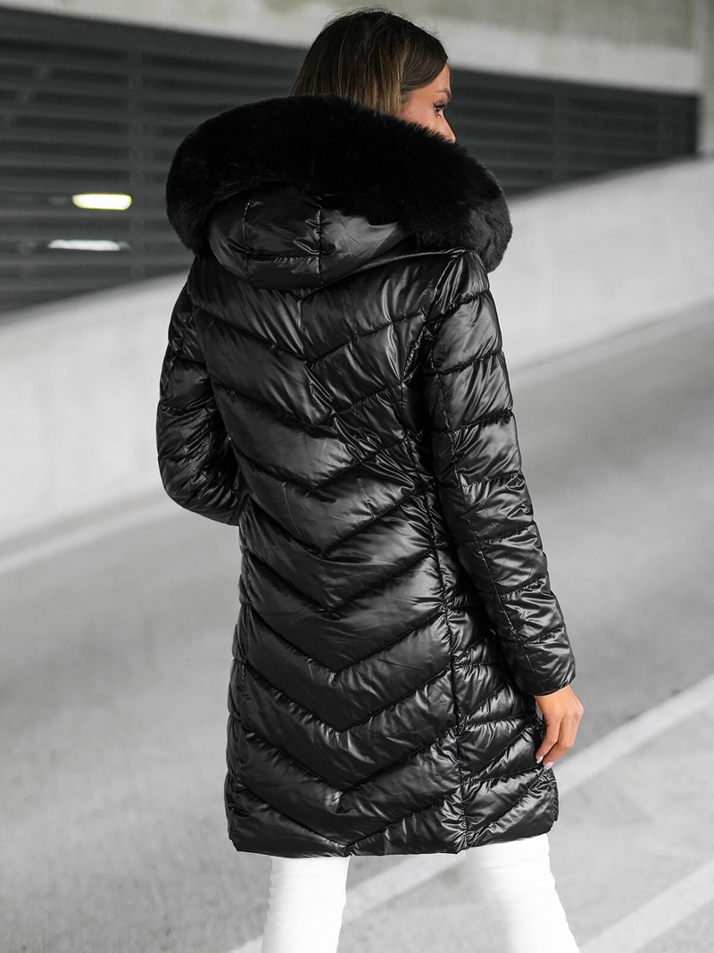 Damen Jacke Schwarz OZONEE JS/16M9100/392Z