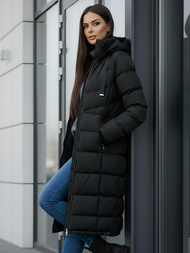 Damen Winterjacke Schwarz OZONEE JS/M736/392Z