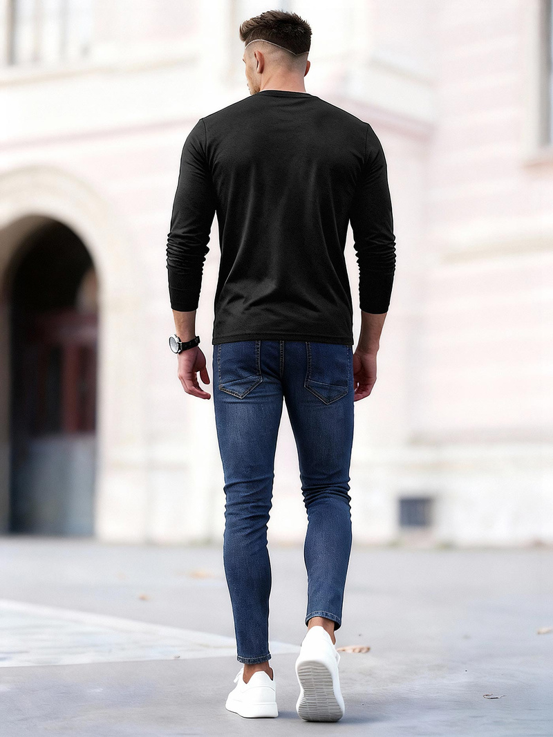 Herren Jeanshose Dunkelblau OZONEE O/JK2951Z