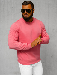 Herren Sweatshirt Rosa OZONEE JS/2001-10Z