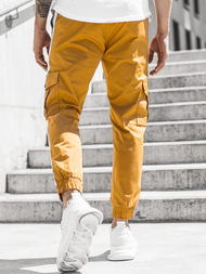 Herren Chino Jogger Camel OZONEE DJ/5580