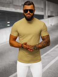Herren T-shirt Beige OZONEE NB/MT3001