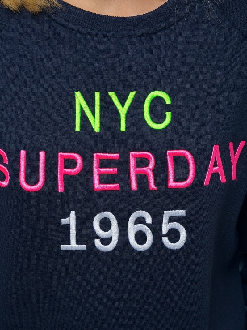 Damen Sweatshirt Dunkelblau OZONEE JS/KSW1001