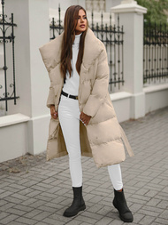 Damen Jacke Beige OZONEE JS/M737/62Z