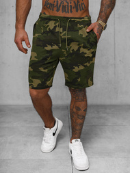 Herren Sportshorts Grün OZONEE JS/8K283/29