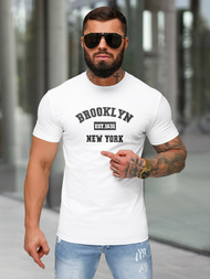 Herren T-shirt Weiß OZONEE NB/MT3134