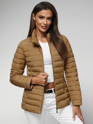 Damen Jacke Dunkelbeige OZONEE JS/16M9109/84