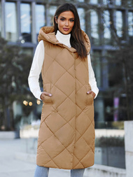 Damen Weste Camel OZONEE JS/5M3165/84