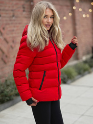 Damen Jacke Rot OZONEE JS/M769/270Z