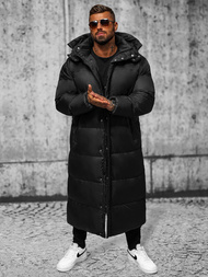 Herren Winterjacke Schwarz OZONEE O/M3202