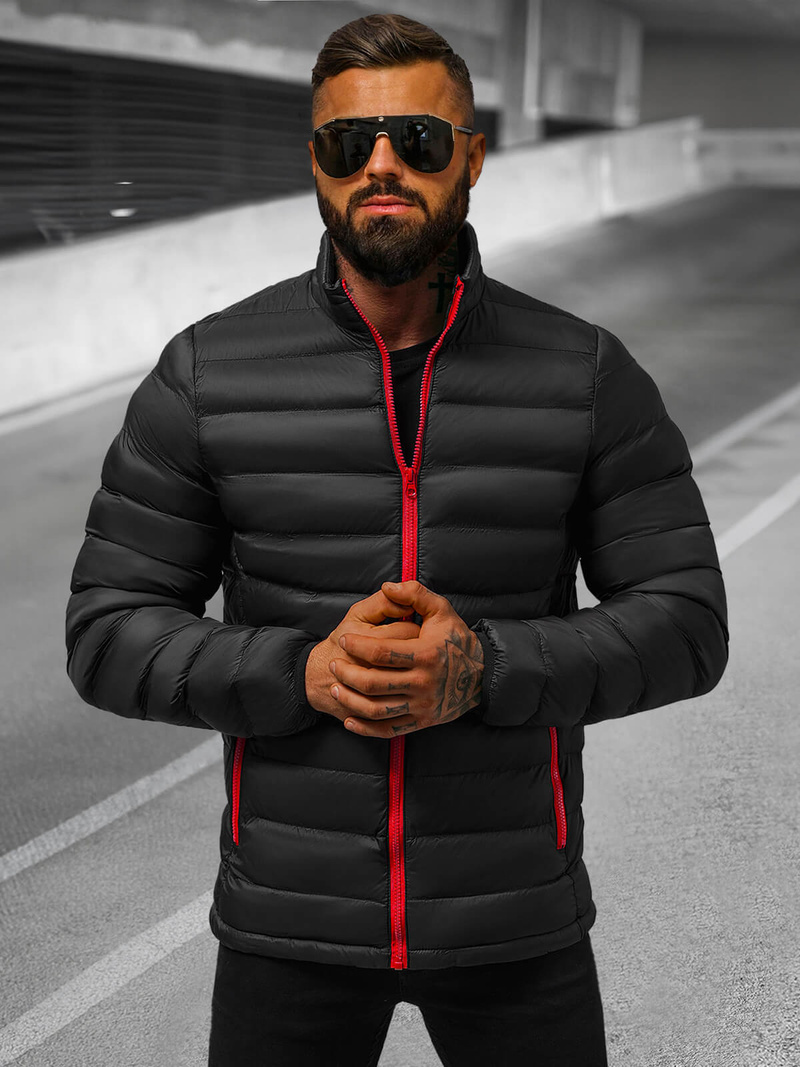 Herren Jacke Schwarz/2 OZONEE JB/JP1111