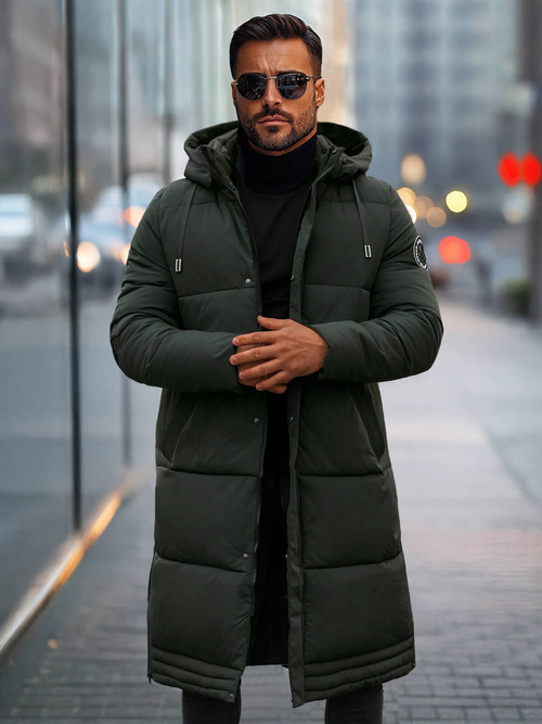 Herren Winterjacke Dunkelgrün OZONEE JS/19M1290/136Z
