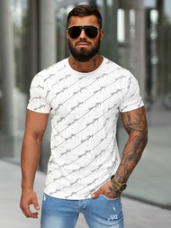 Herren T-shirt Weiß OZONEE O/QQ1323