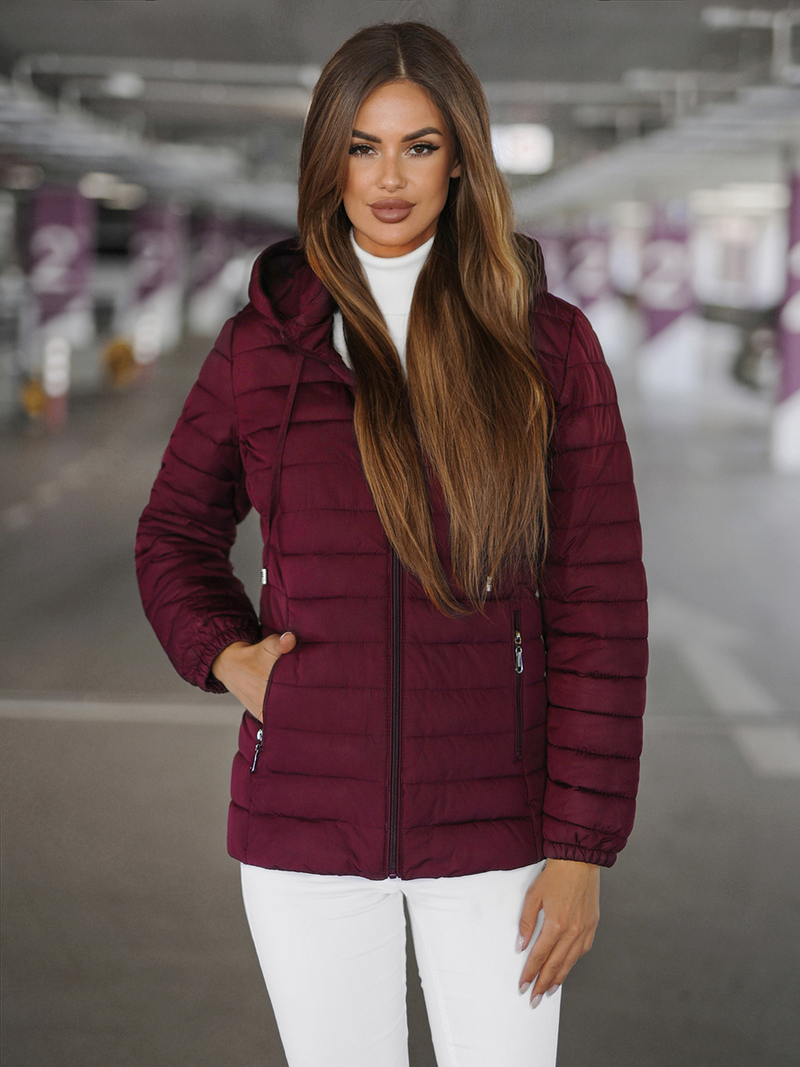 Damen Jacke Weinrot OZONEE JS/16M9103/01Z