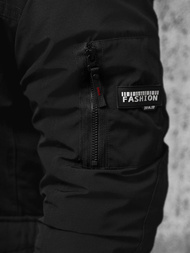 Herren Winterjacke Schwarz OZONEE JS/5M718/392