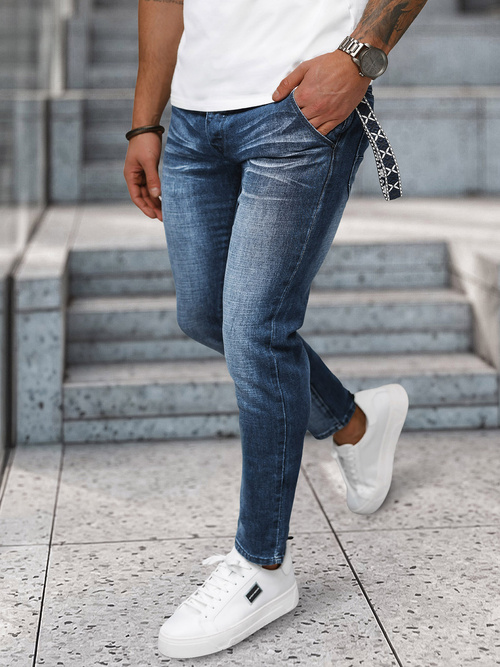 Herren Jeanshose Dunkelblau OZONEE NB/MP0091BS