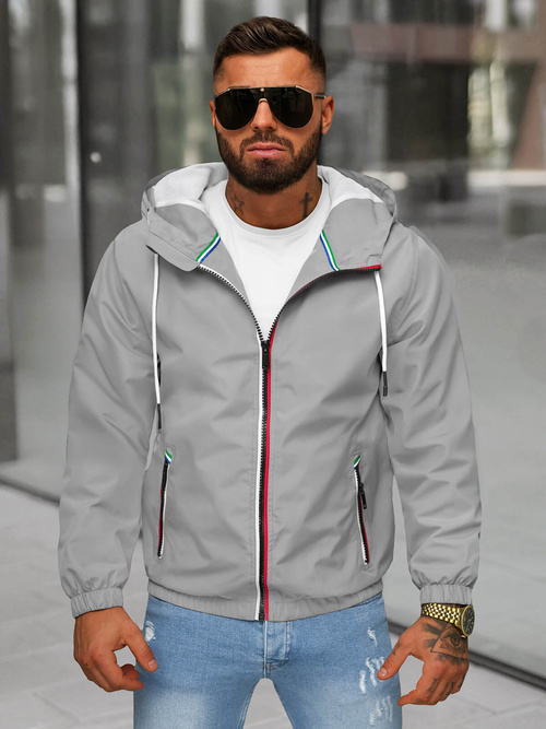 Herren Jacke Grau OZONEE JS/31M5069/92
